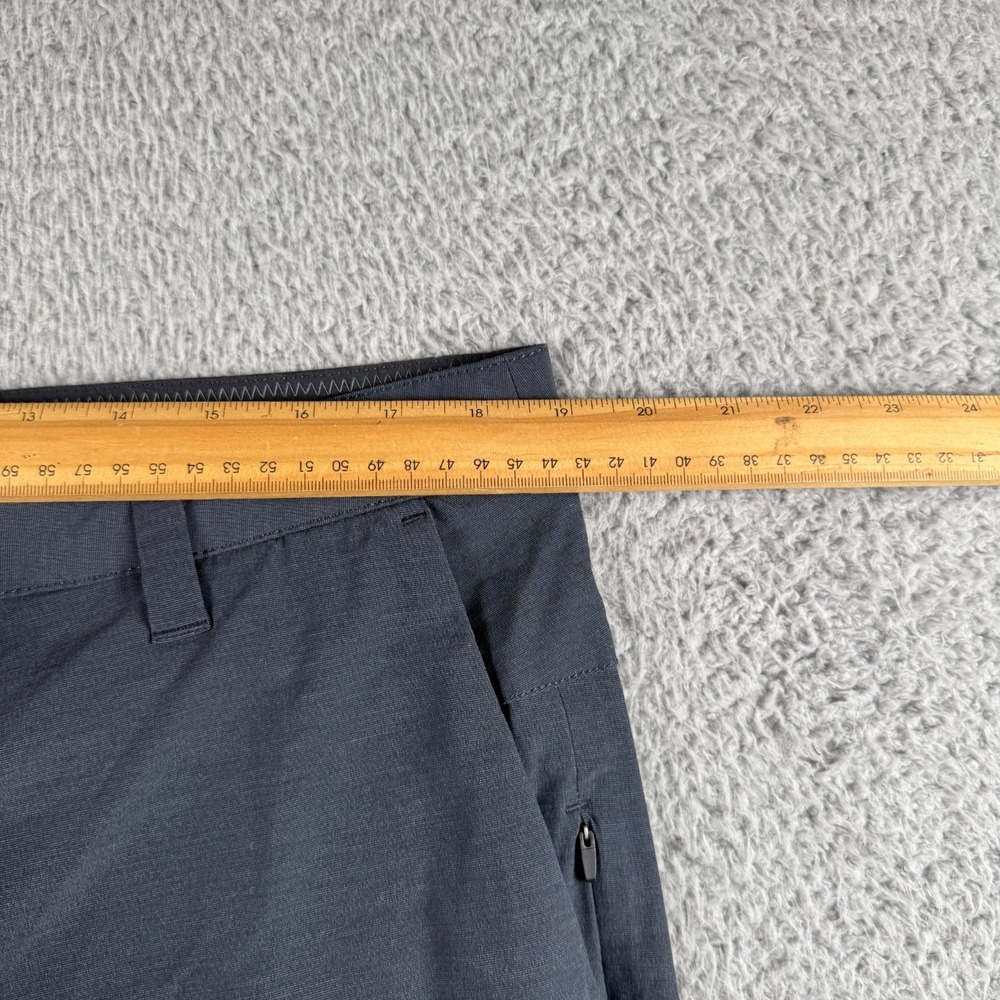 Vuori Aim Mens Stretch Performance Chino Golf Shorts Dark Gray V368 Size 38 - Picture 2 of 8